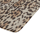 Leopard Spots Pattern Thunder_Cove Snijplank (Hoek)