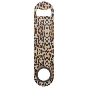 Leopard Spots Pattern Thunder_Cove Speed Flessenopener