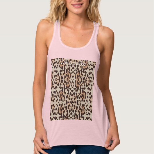 Leopard Spots Pattern Thunder_Cove Tanktop (Voorkant)