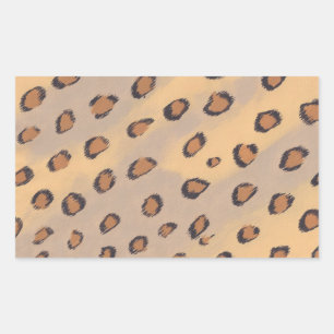 Leopard Spots Schilderen Aangepaste Stickers