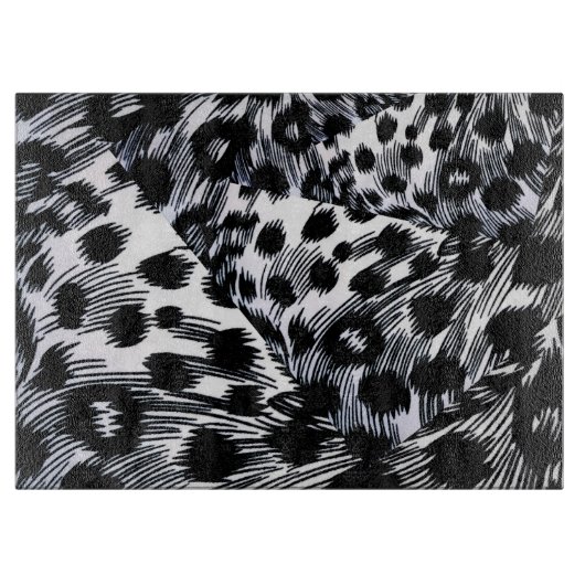 Leopard Spots Snijplank (Voorkant)