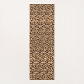 Leopard Spots Wild Cat Fur Pattern Yogamat (Achterkant)