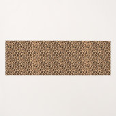 Leopard Spots Wild Cat Fur Pattern Yogamat (Voorkant (horizontaal))