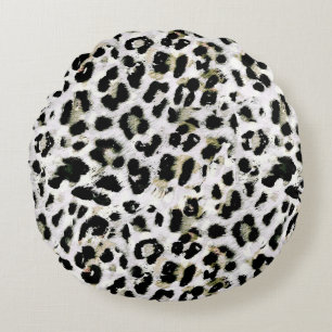 Leopard - spotted animal print spots voor vingeraf rond kussen