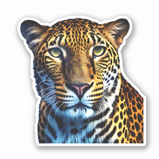 Leopard Sticker (Voorkant)