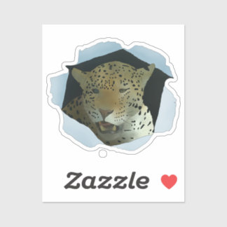 Leopard Sticker