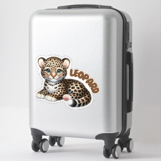 LEOPARD - STICKER DE NURSERIE