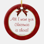 Leopard Stiletto Dons Ornement personnalisé (Dos)