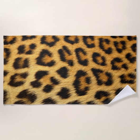Leopard Strandlaken (Voorkant)