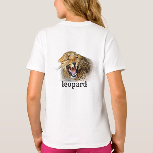 leopard t-shirt (Achterkant)