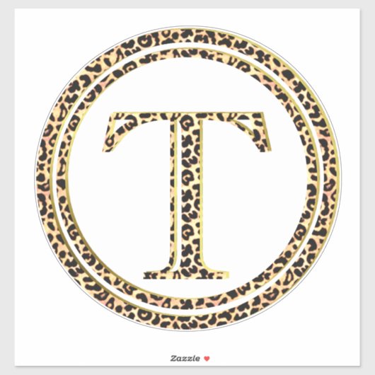 Leopard T Sticker (Vel)