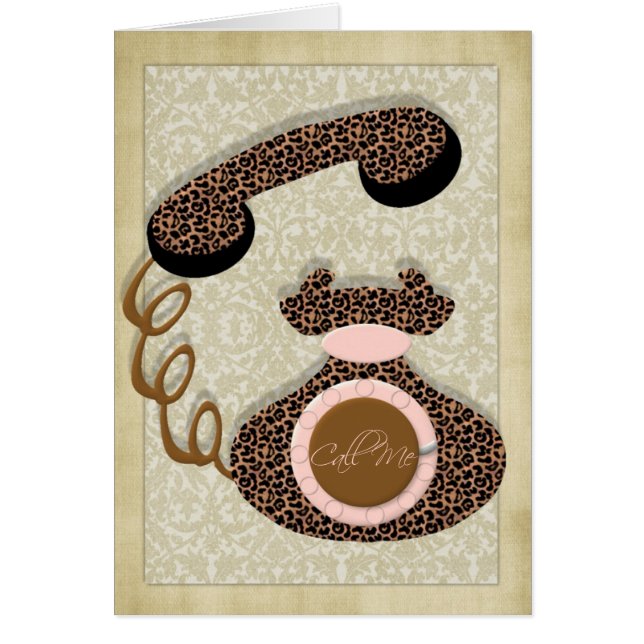 Leopard Telephone (Voorkant)