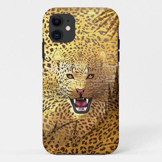 Leopard Territory 1 Case-Mate iPhone Case (Achterkant)