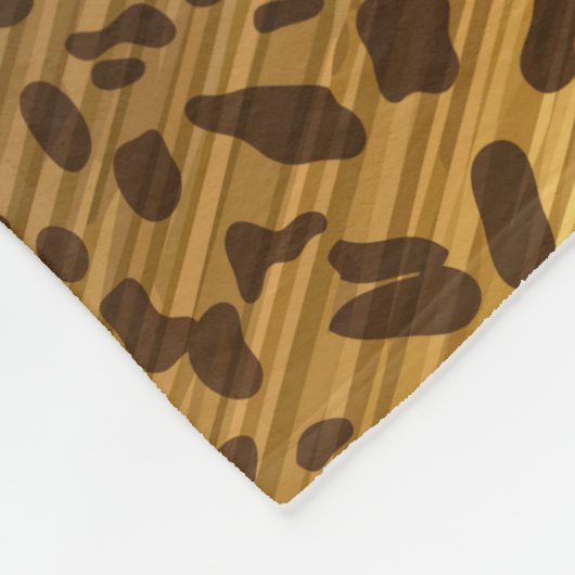 Leopard Territory 1 Fleece Deken (Hoek)