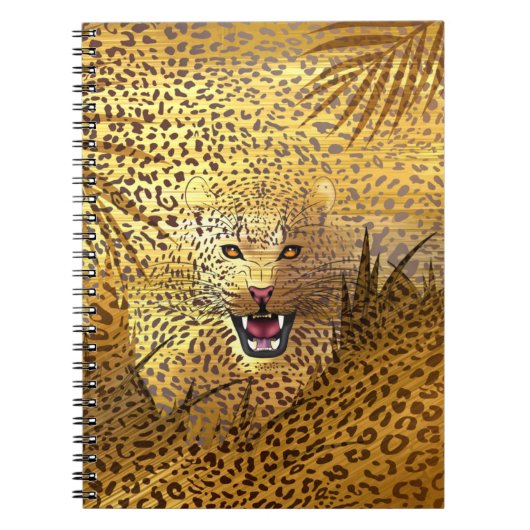 Leopard Territory 1 Notitieboek (Voorkant)
