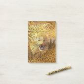 Leopard Territory 1 Post-it® Notes (Op bureau)
