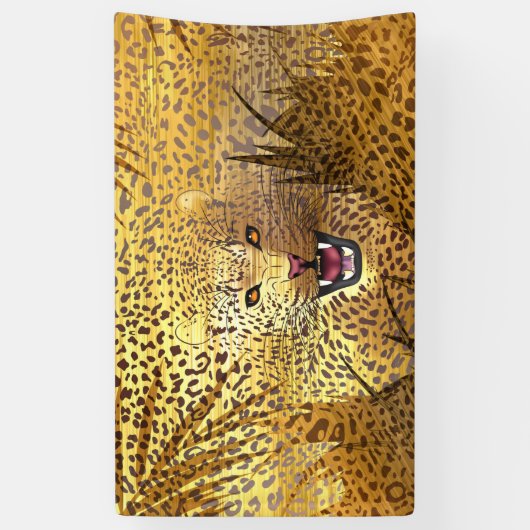 Leopard Territory 1 Spandoek (Verticaal)