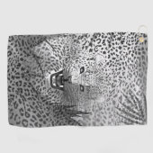 Leopard Territory 2 Golfhanddoek (Horizontaal)