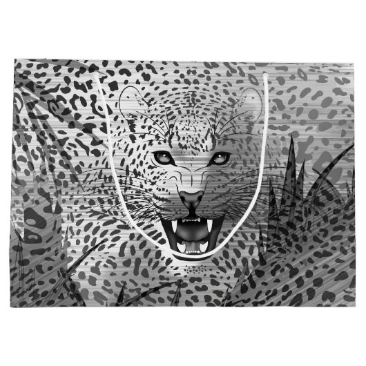 Leopard Territory 2 Groot Cadeauzakje (Achterkant)