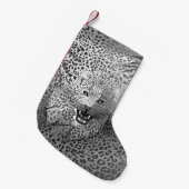 Leopard Territory 2 Kleine Kerstsok (Voorkant (Hangend))