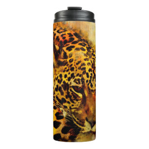 Leopard Thermosbeker
