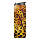 Leopard Thermosbeker (Gedraaid links)