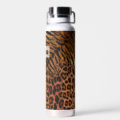 Leopard-tijgervis Waterfles (Achterkant)