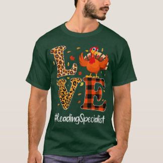 Leopard Turke, Thanksgiving van de specialist in d T-shirt