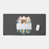 Leopard Vector Art Animal Dans La Nature Majestueu (Clavier et souris)