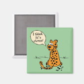 Leopard verliest vlekken - ik denk dat het stress  magneet (Voorkant / Achterkant)