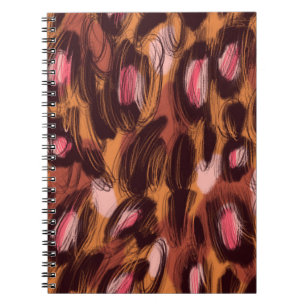 Leopard Vlekken Afrikaans Dierenpatroon Notitieboek