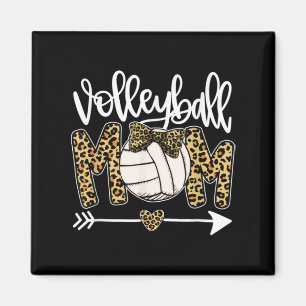 Leopard Volleyball Ma Fun Ball Mam Moederdag G Magneet