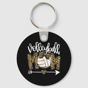 Leopard Volleyball Ma Fun Ball Mam Moederdag G Sleutelhanger