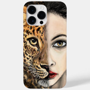 Leopard Vrouw iPhone Case