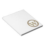 Leopard W Notitieblok (Schuin)