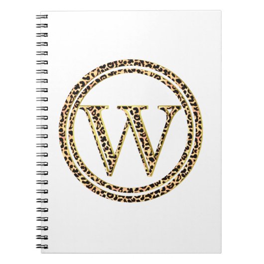 Leopard W Notitieboek (Voorkant)