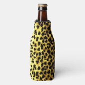 Leopard Wallpaper Animal Print Flesjeskoeler (Fles Voorkant)