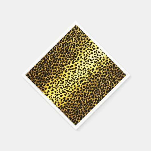 Leopard Wallpaper Animal Print Servet (Hoek)