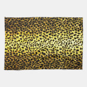 Leopard Wallpaper Animal Print Theedoek (Horizontaal)
