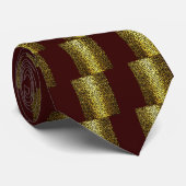Leopard Wallpaper Stropdas (Opgerold)