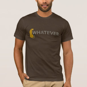 Leopard, wat dan ook, Leopard Print, grappige Hips T-shirt