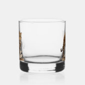 Leopard Whisky Glas (Links)