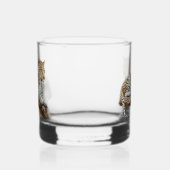 Leopard Whisky Glas (Rechts)
