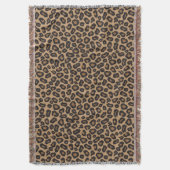 Leopard Wild Animal Pattern Deken (Voorkant Verticaal)