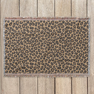 Leopard Wild Animal Pattern Deken