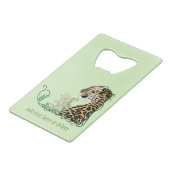 Leopard Wild Cat Green Henna (Devant Angle)
