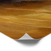 Leopard Wild Cat Portrait Poster (Hoek)