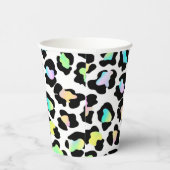 Leopard Wild Party Paper cup Papieren Bekers (Rechts)