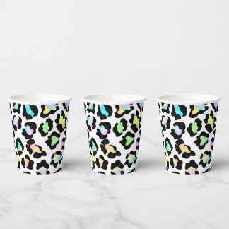 Leopard Wild Party Paper cup Papieren Bekers