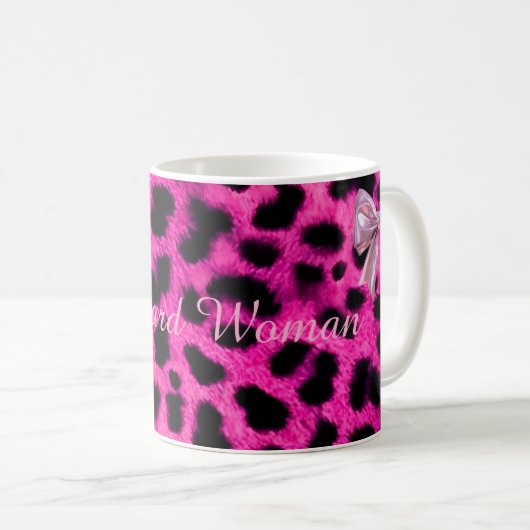 Leopard Woman mug (Devant droit)